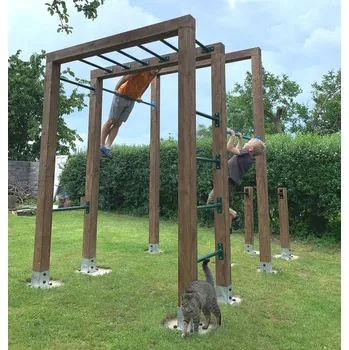 Iron Clan venkovní hrazda Délka: 60 cm, barva: černá