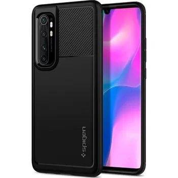 Pouzdro na mobilní telefon Spigen Rugged Armor pro Xiaomi Mi Note 10 Lite Black