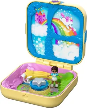 Panenka Mattel Polly Pocket Pidi svět v krabičce GDK78 Jednorožec z Utopie