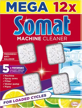 Čistič myček Somat Machine Cleaner čistič myčky 12 ks