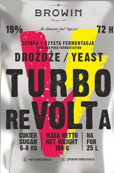 Droždí Browin Turbo Revolta Kvasinky 108 g