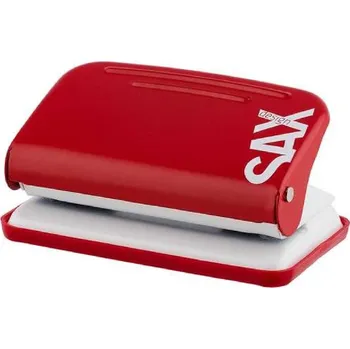 Děrovačka Děrovač SAX 218 12 listů, červená