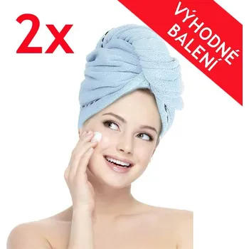 Barva na vlasy Deminas | Ručník na nejrychleji vysušení vlasů - turban na vlasy - DVOJBALENÍ