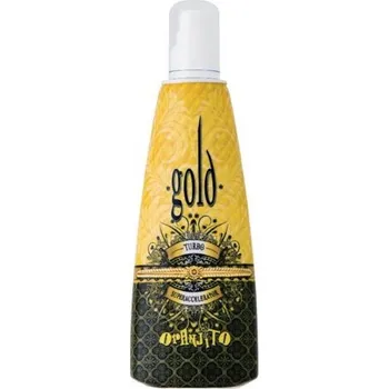 Přípravek do solárií Oranjito Gold Turbo Superaccelerator opalovací mléko do solária 250 ml