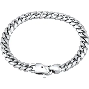 Šperk Náramek PANCR - CURB 8 mm z chirurgické oceli