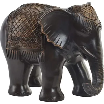 Soška slon "DARK" 29.5x21.5x23cm - resin