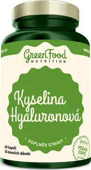 Kloubní výživa Greenfood Kyselina hyaluronová 60 cps.