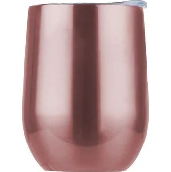 Nerezový termo pohárek - měděně růžový
