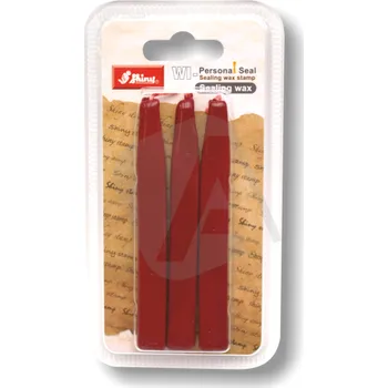Pečeť Shiny pečetní vosk tradiční červené barvy
