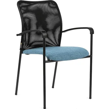 Jednací židle Jednací kovová židle TRITON SL – s područkami, více barev Office Pro F83 modrá