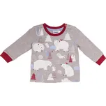 Kojenecké triko WINKIKI WNU 82106 - vel.62-92 Barva: Šedá, Velikost: 62