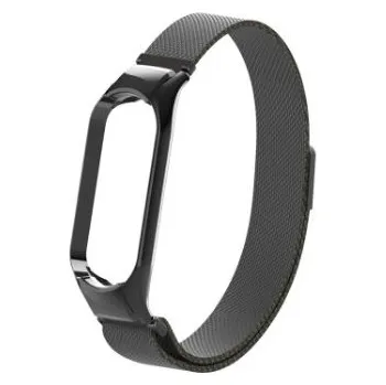 eses Milánský tah pro Xiaomi Mi Band 5 a Xiaomi Mi Band 6 - Černý