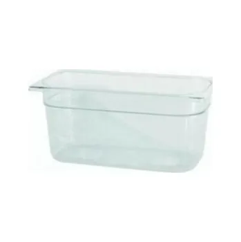 Průsvitná krytina Gastronádoba polykarbonátová GN 1/4 265 x 162 mm, hloubka: 65 mm M2-14065 Sleva 10Kč