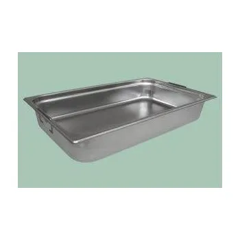 Plech na pečení Gastronádoba nerezová plná GN 1/1 s úchyty 530 x 325 mm, hloubka: 100 mm