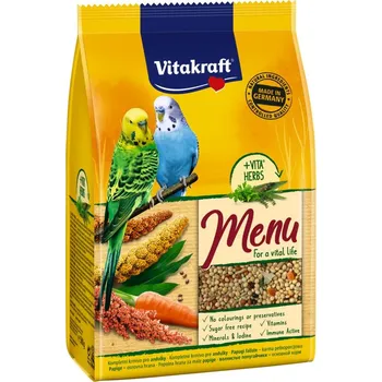 Krmivo pro ptáka Vitakraft Menu Vital andulka 500g