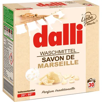 Prací prášek Dalli Prací prášek s kousky mýdla Savon de Marseille 1,95 kg