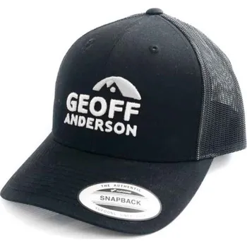 Kšiltovka Kšiltovka Geoff Anderson SnapBack síťová s logem černá