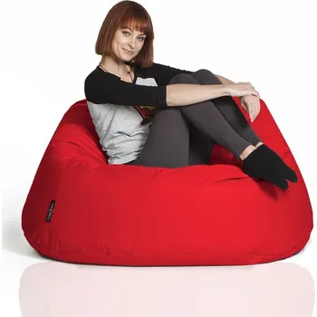 Sedací pytel CrazyShop sedací vak COOL, červená
