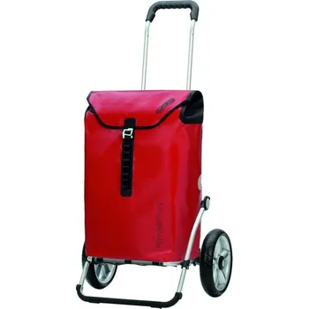 Nákupní taška Nákupní taška na kolečkách Andersen Royal Shopper Ortl. červená, 49l