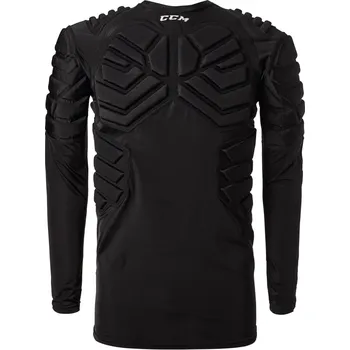 Brankářské ribano - Triko CCM Padded Goalie LS Senior Velikost: XL