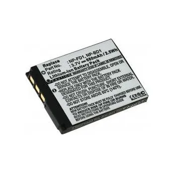 Baterie Sony Cyber-shot DSC-T2/G 3,6V 680mAh
