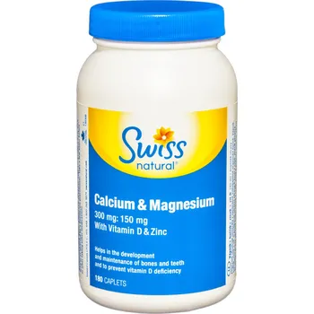 Swiss Natural Ca + Mg + Zn + vitamin D