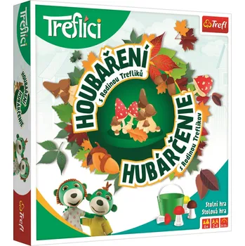 Desková hra Trefl Houbaření s rodinou Trefliků