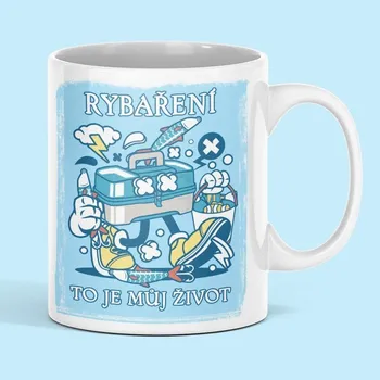Hrnek Rybaření to je můj život