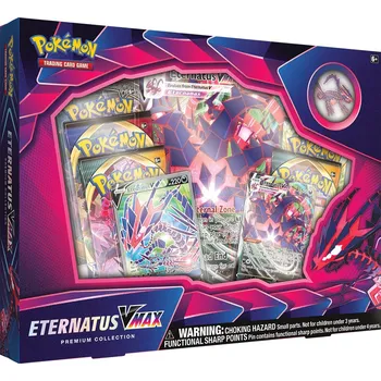Sběratelská karetní hra Recenze Nintendo Pokémon TCG: Eternatus VMAX Premium