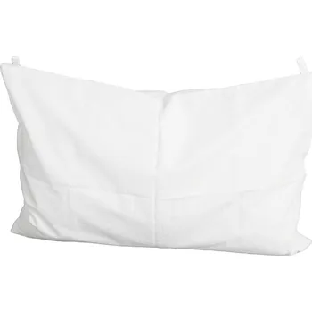 Povlečení Eva Kiedroňová Povlak - Dětský polštář - 60x40 - Bílý jednobarevný s kytičkami