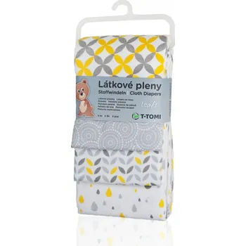 látková plena T-Tomi Látkové pleny lístky
