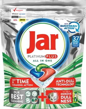 Tableta do myčky Jar Platinum Plus Green Quickwash Action 37 tablet