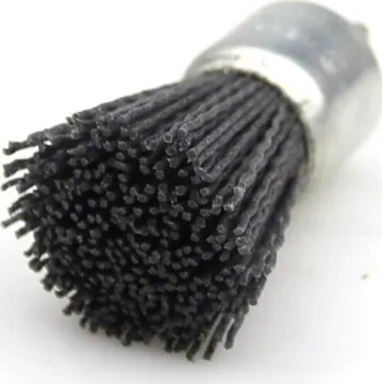 Brusný kotouč Daitex s.r.o. Brusný nylonový kartáč na drásání dřeva do vrtačky 25mm P240