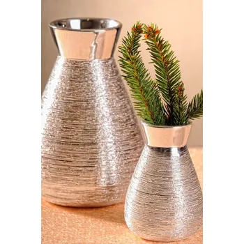 Váza Paramit MARTA Váza stříbrná 10 cm