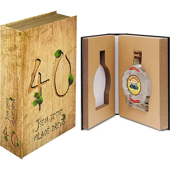 Žertovný předmět Překvapení v knize - Jsem ještě mladé dřevo