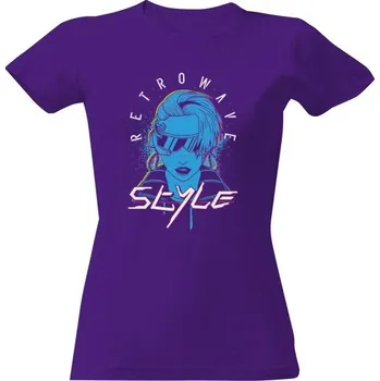 Dámské tričko Tričko s potiskem Cyberpunk 06 dámské