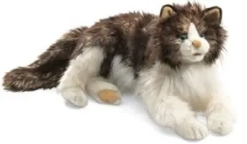 Plyšová hračka Folkmanis Puppets Kočka Ragdoll 71 cm