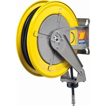 Držák na zahradní hadici MECLUBE NAVÍJEČ 1/4" + HADICE 10 m 600 bar (mazivo)