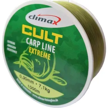Silon CLIMAX CULT Carp Line Extreme mattolive 1000m 0,30mm