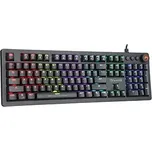 Marvo KG917, Klávesnice US, herní, podsvícená typ drátová (USB), černá, mechanická (KG917)
