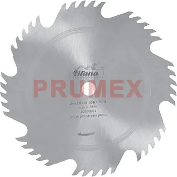 Pilový kotouč Pilový kotouč na dřevo z HSS - HANIBAL - 40KV25H, 225333, 450x2,8x30 mm