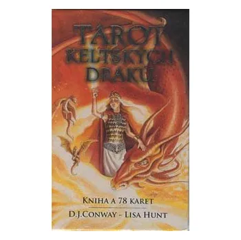 komplet Tarot Keltských Draků (nové vydání 2014) (Draci jsou v kontaktu s mnohem hlubšími proudy elementárních energií, než my lidé většinou vnímáme. Zde pomáhají na tarotu v tradičním uspořádání. (vydání Synergie 2014))
