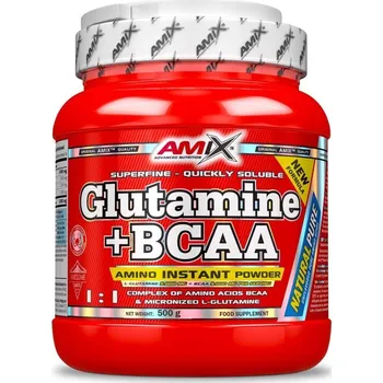 Aminokyselina Amix L-Glutamine + BCAA 530g Varianta: juicy orange