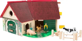 Dřevěná hračka Small Foot by Legler Dřevěná farma se zvířátky