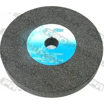 Brusný kotouč Brousící kotouč plochý, BRUSIVO, 417326 /41271 4781.0915/ - T1 - 125x16x20 mm