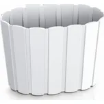 PROSPERPLAST Květináč závěsný BOARDEE WALL bílý 19,4cm