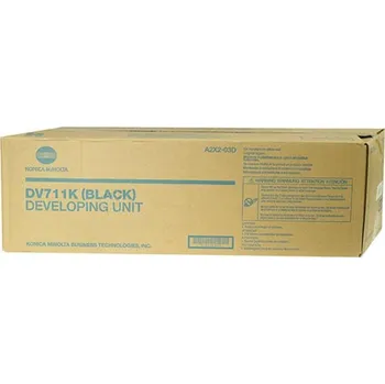 Toner Konica Minolta A2X203D, KM Bizhub C654, black, DV-711K, originál