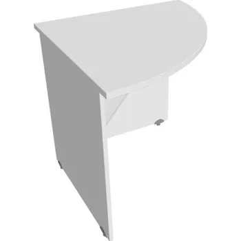 Kancelářský vozík HOBIS přídavný stůl spojovací pravý - GP 902 P, bílá + doprava zdarma