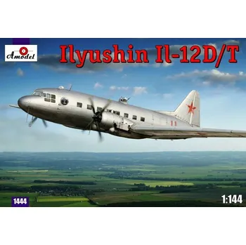 Plastikový model A model 1/144 Ilyushin IL-12 D/T