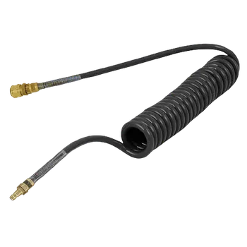 Zahradní hadice Membra Plastic Spirálová hadice PUBS s rychlospojky 6/4 mm - délka 3 m